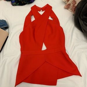 BCBG Remmie Top Red